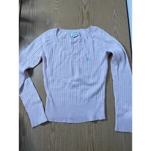 B87 Women’s Aeropostale Sweater Light Pink size Small